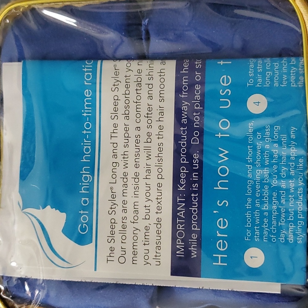 The Sleep Styler Heat Free Curlers